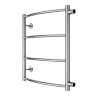 Полотенцесушитель водяной AZARIO VERONA 500/600 4 секции, боковое подключение, 1", хром (AZ04556)