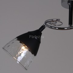 Потолочная люстра Reluce 70139-3.3-02 CR+BK