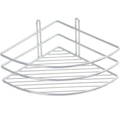 Полка корзина Fixsen угловая, одноэтажная, хром (FX-710-1)