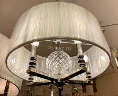 Подвесная люстра Newport 3125/S nickel без абажуров