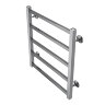 Полотенцесушитель водяной AZARIO ANCONA 500/600 квадрат, 5 секций, нижнее/диагональное подключение, 
