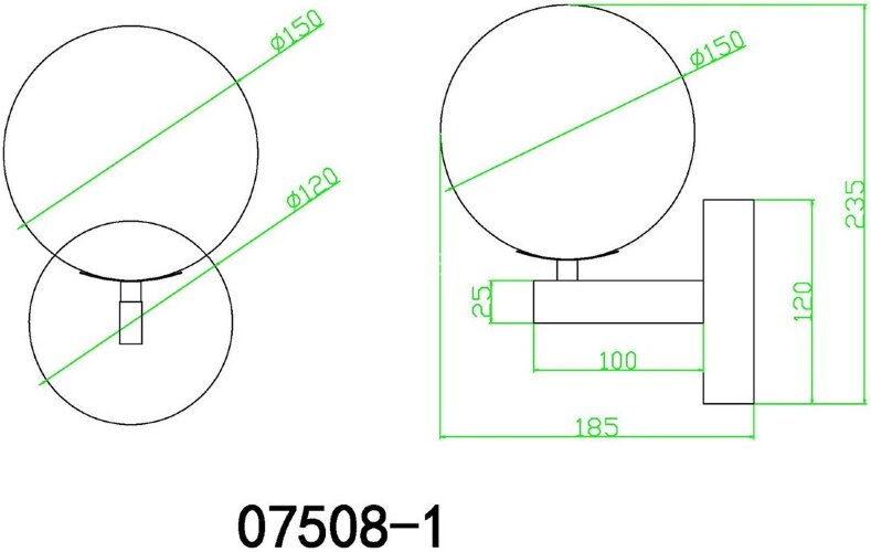 Бра Kink Light 07508-1,19