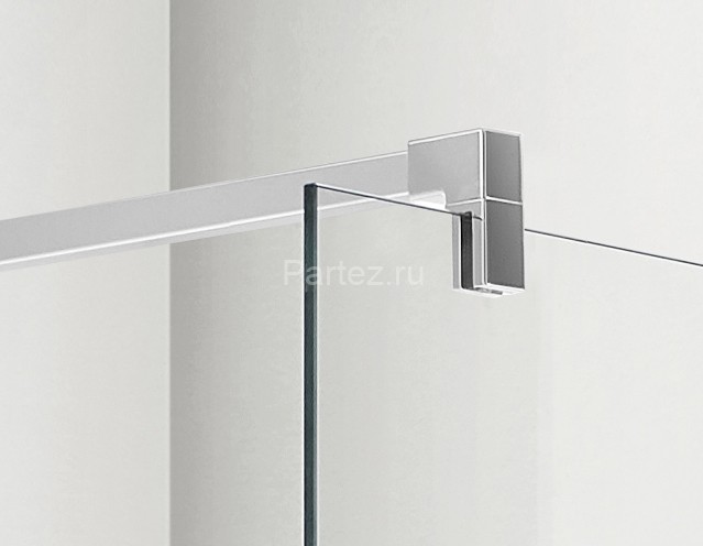 Душевая перегородка Azario CHICAGO Walk-in 1100x1950 прозрачное стекло 8 мм, цвет профиля серебро (AZ-NAR6310 1100)