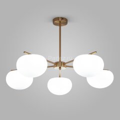 Потолочная люстра Eurosvet 30190/5 латунь