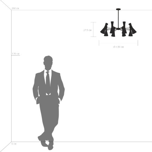 Потолочная люстра Lightstar 816081