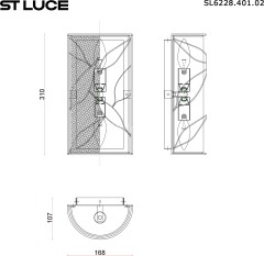 Бра ST Luce SL6228.401.02