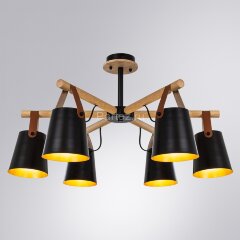 Потолочная люстра Arte Lamp A7032PL-6BK