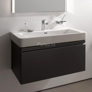 Модуль под раковину Pro S 101х45х39 см, графит, 1 ящик