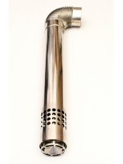 Комплект дымохода GI7S  D60/100